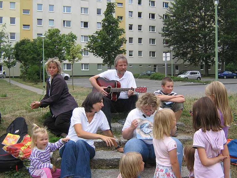 Bei Europa-braucht-Jesus in Greifswald - Strassenkinder-Einsatz
